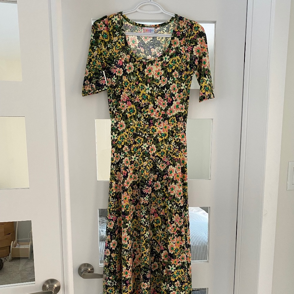 Women's Lularoe maxi t-shirt dress